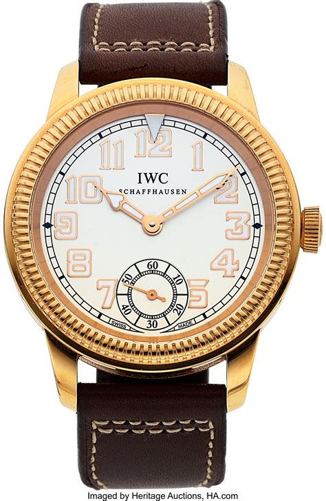 IWC Pilot Rose gold 